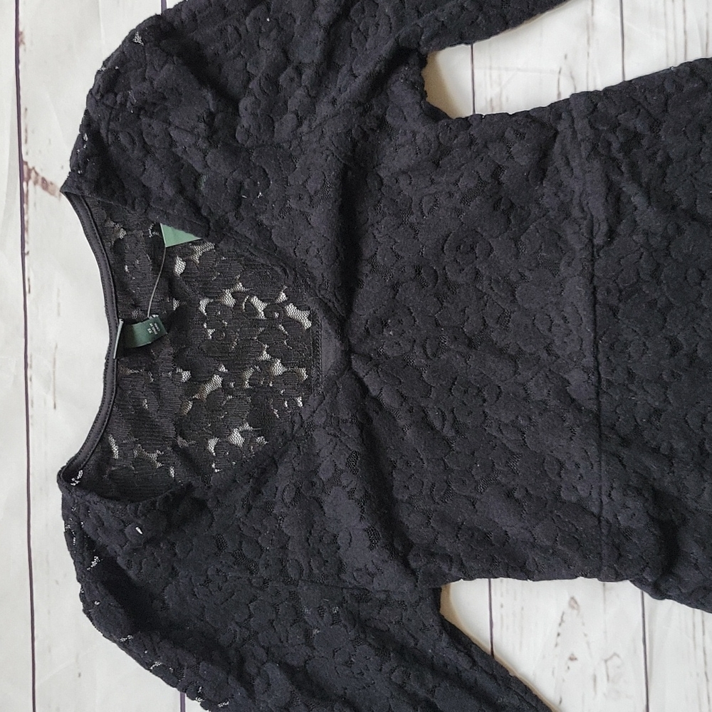 Lace Black Dress - Picture 3 of 7